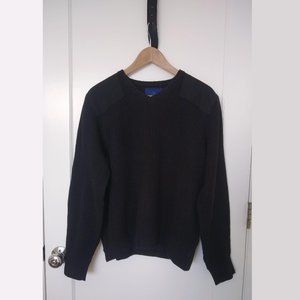 Martin+Osa Black V-Neck Sweater (Medium)